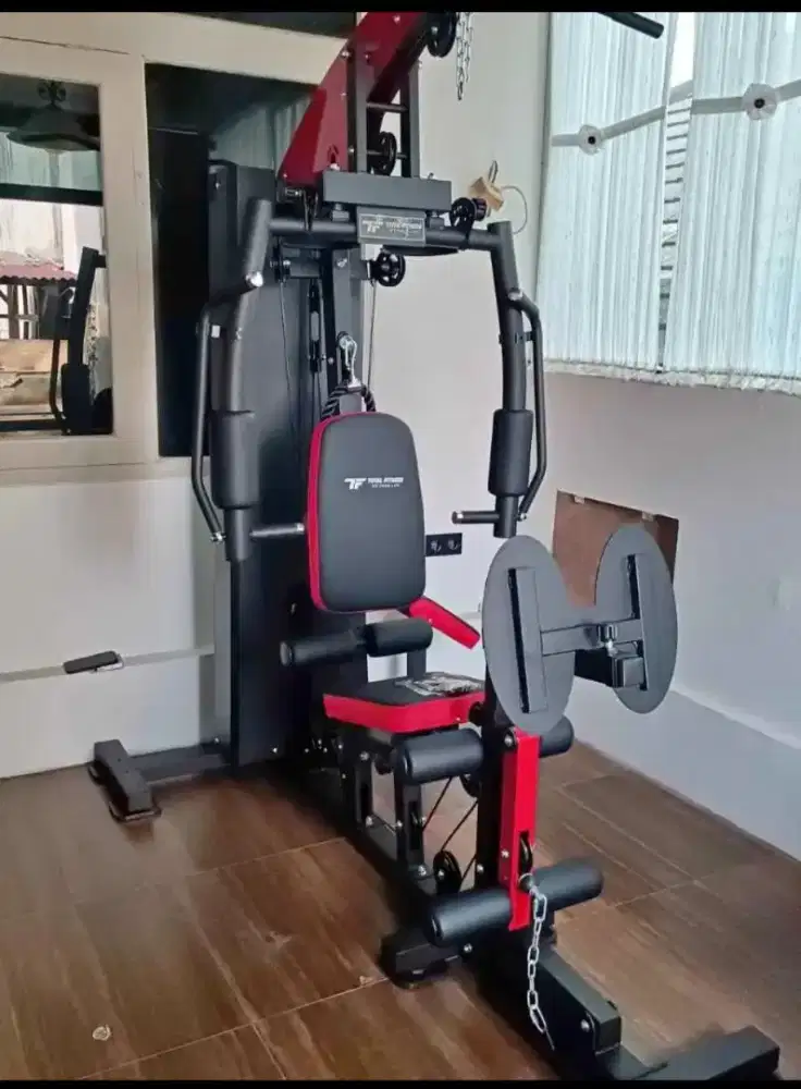 Alat fitness home gym 1 sisi leg press