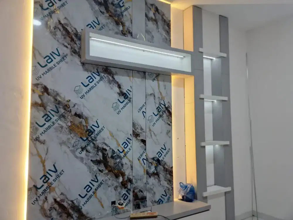 BACDKROB tv kombinasi wallgranite