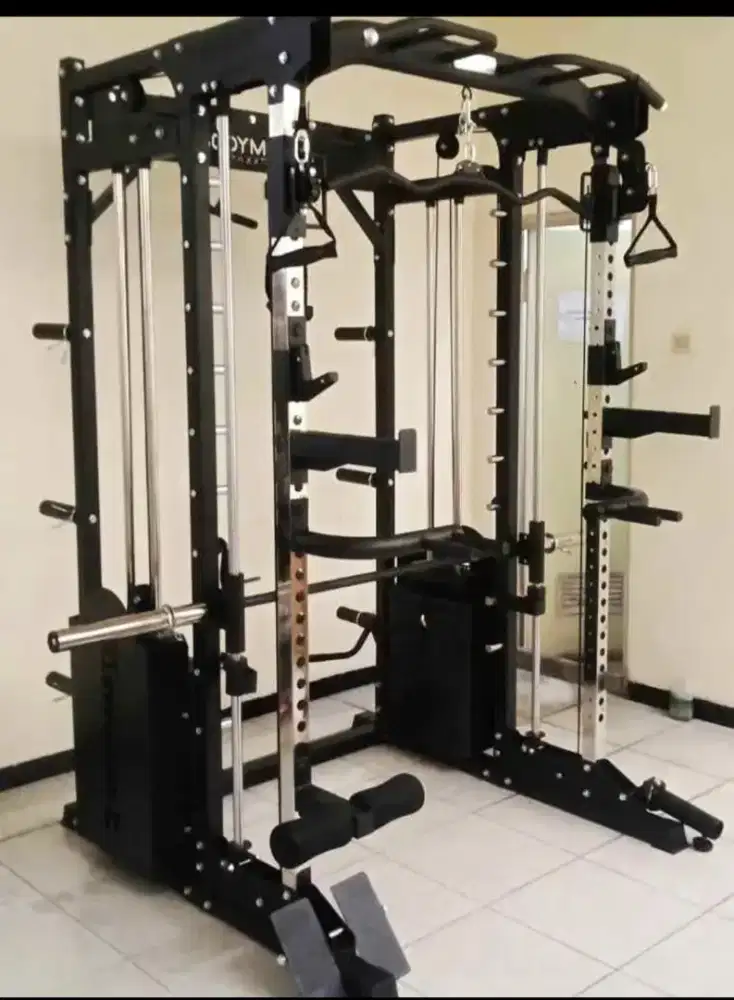 Smith machine multifungsi bodimaster 3080ws fullset COD