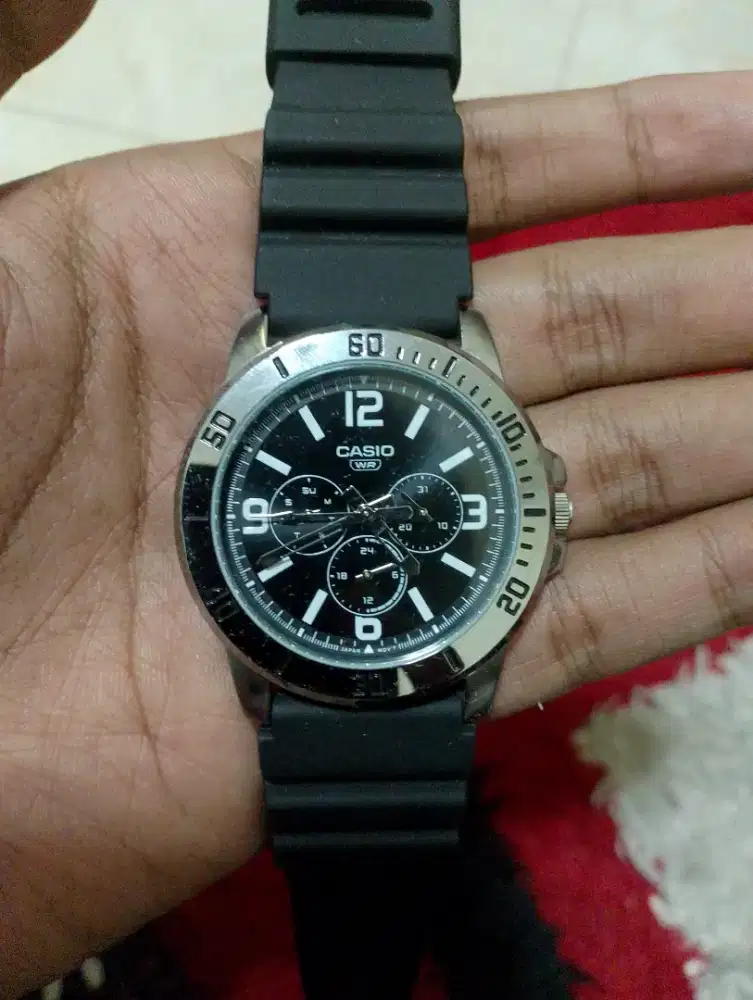 Jam Casio Analog Chronograph Basic