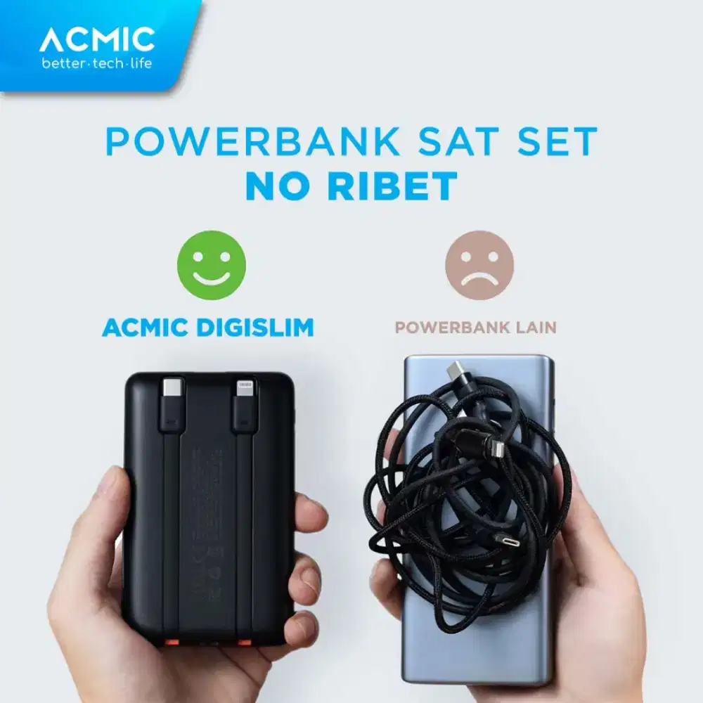 Acmic Powerbank Digislim