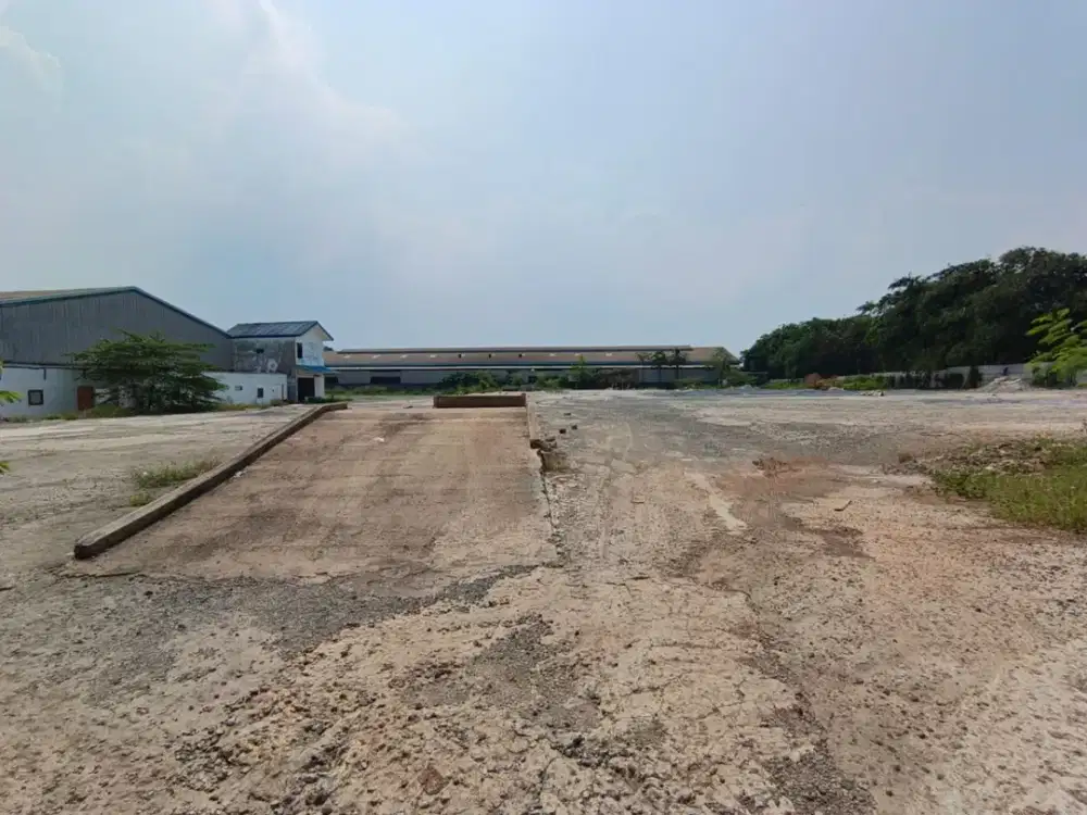 Disewakan/Dijual lahan padat di Burangkeng Setu Bekasi, Kab Bekasi