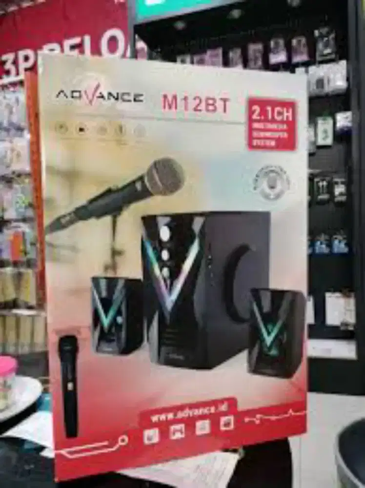 Speaker bluetooth karaoke+mic wireless