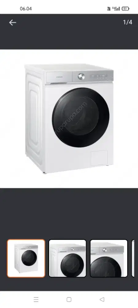 Samsung 14kg mesin cuci front loading