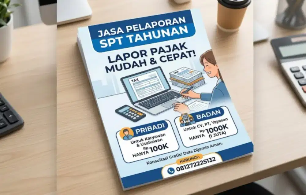 Jasa pelaporan SPT pajak tahunan