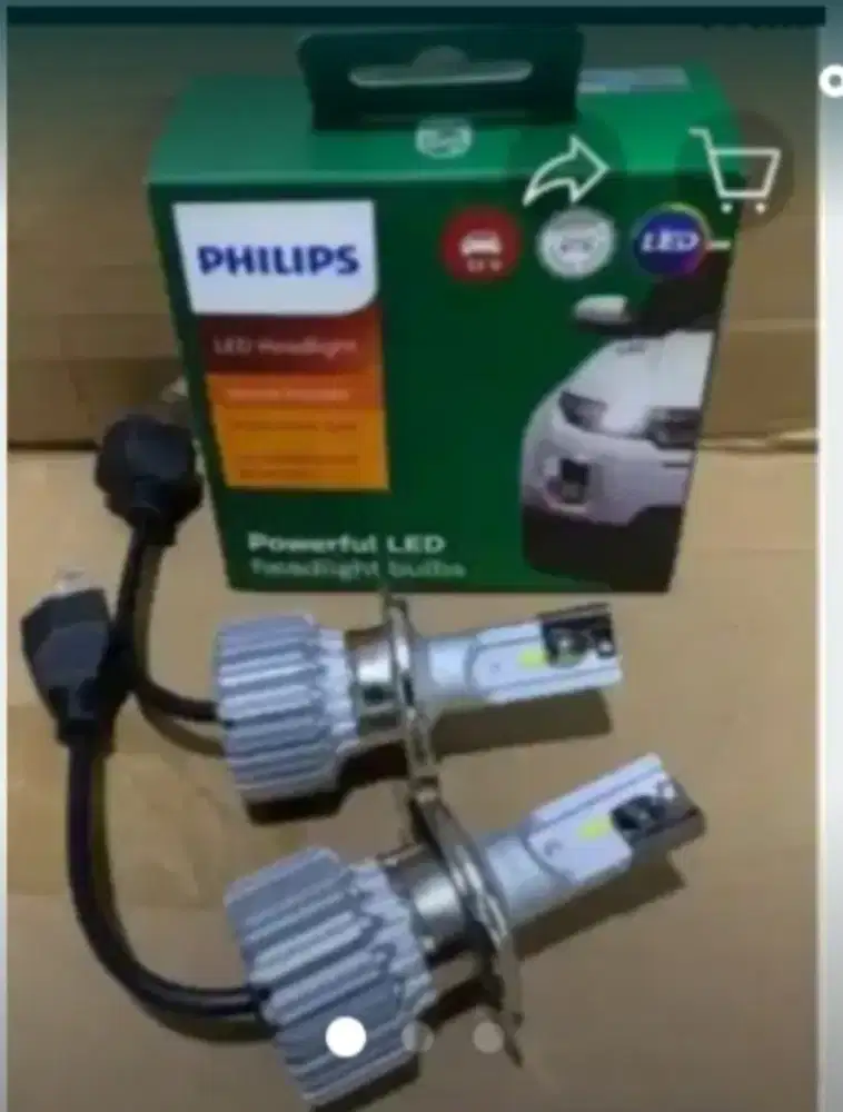 Sepasang l e d philips hemat daya