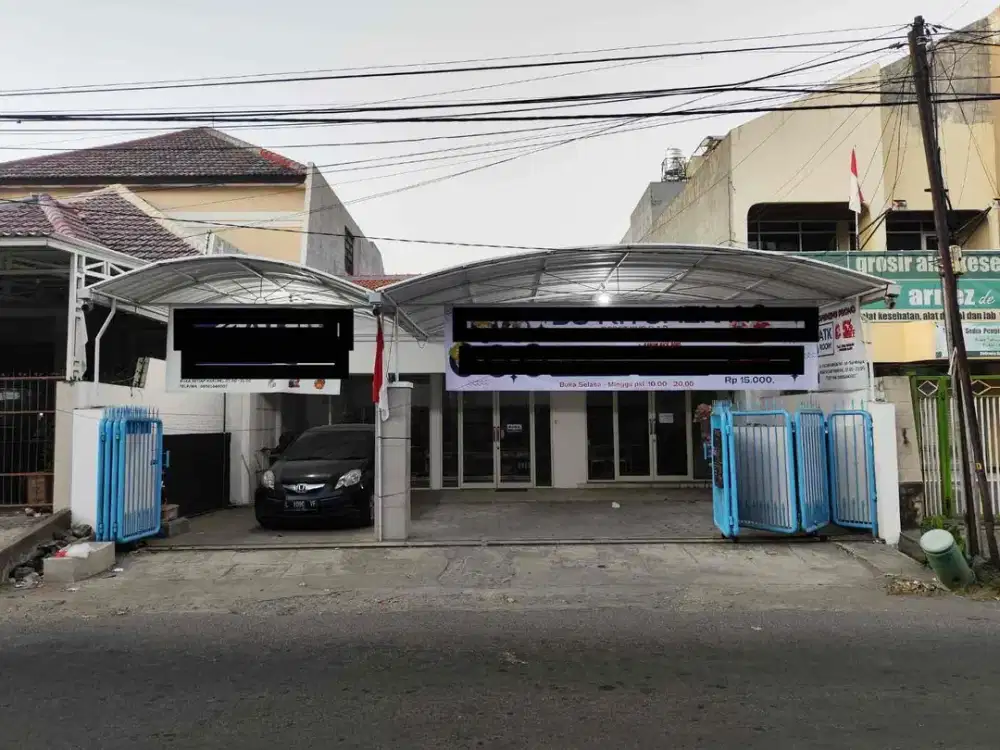 Dijual / Sewakan Rumah Usaha Nol Jalan Raya Pucang Anom Strategis