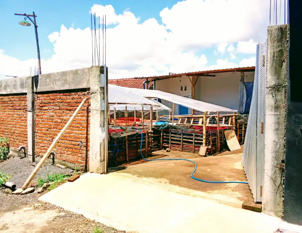 Dijual Tanah dan bangunan Tinggal neruskan ukuran 8.5 x 12 m