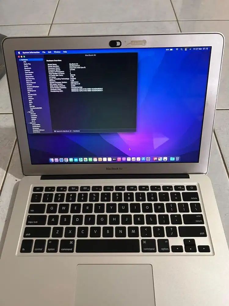 Macbook Air 13 2017