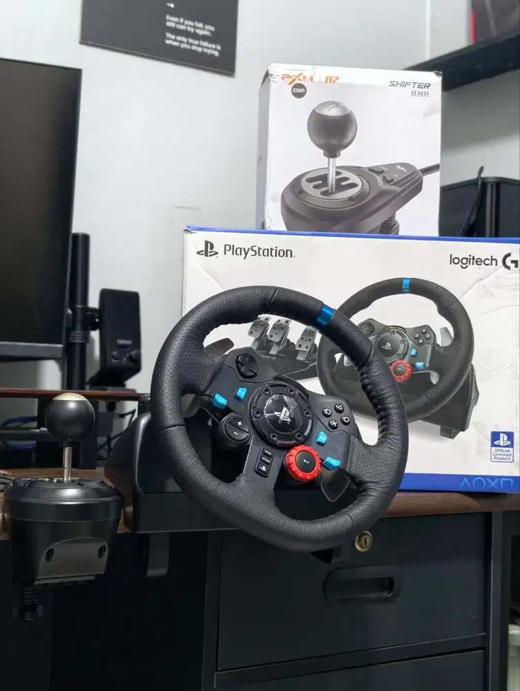 Logitech G29 + Shifter PXN A7 Fullset