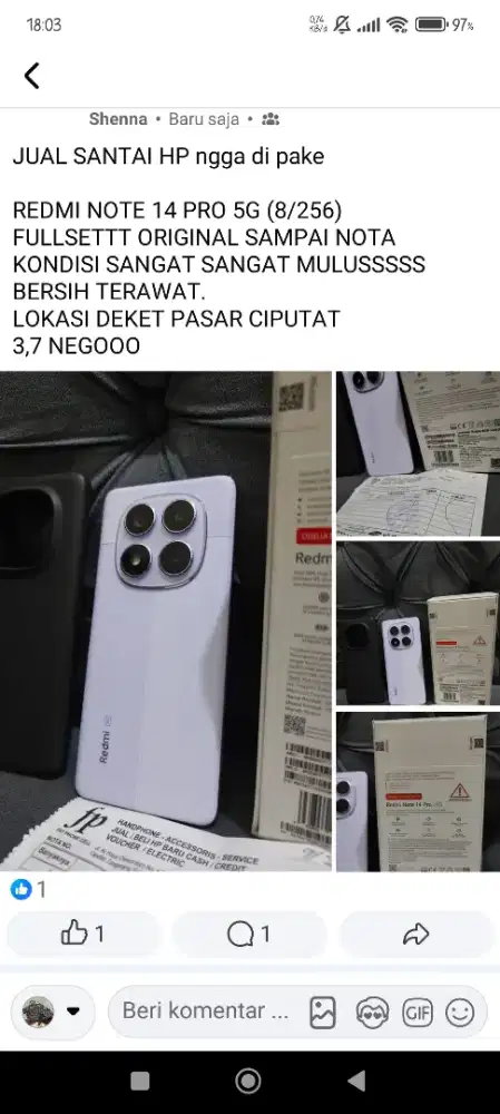 Redmi note 14 pro 5G