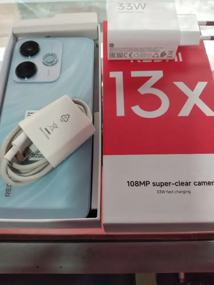 Redmi13x ram8+/128 mulus lengkap ori semua