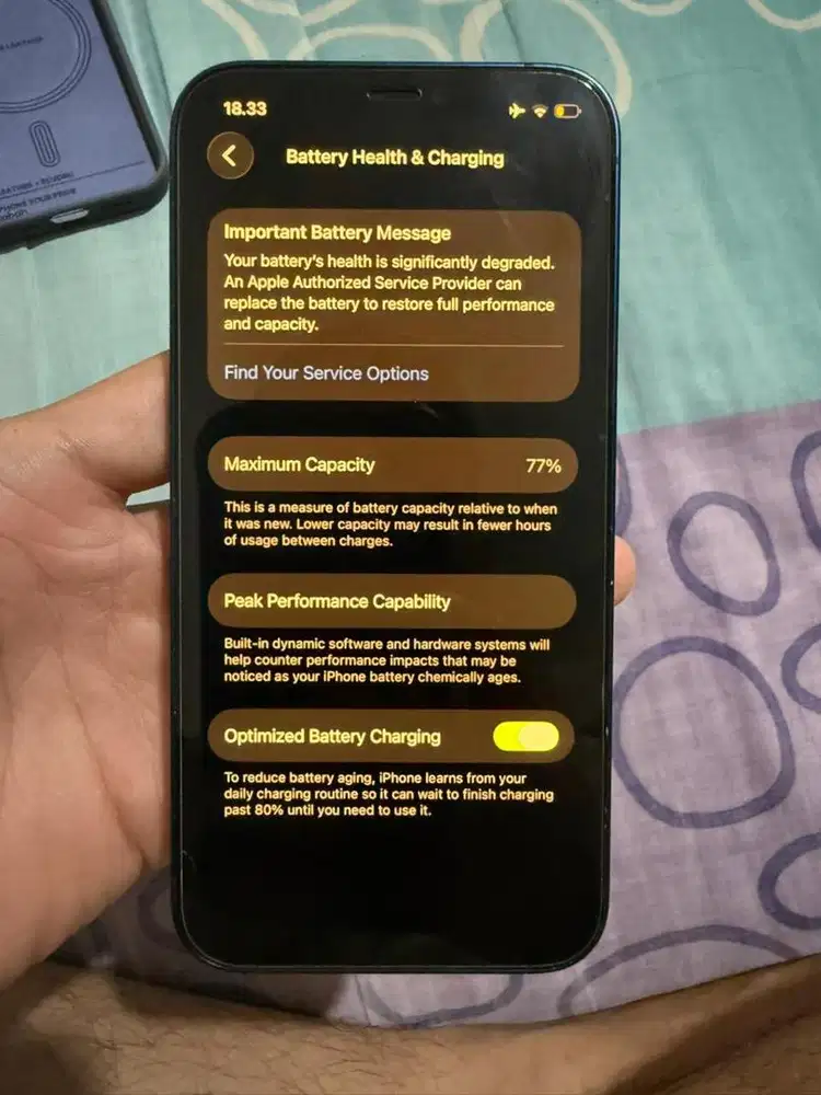 (Bisa nego) Iphone 12 (128gb) erafone & free aksesoris