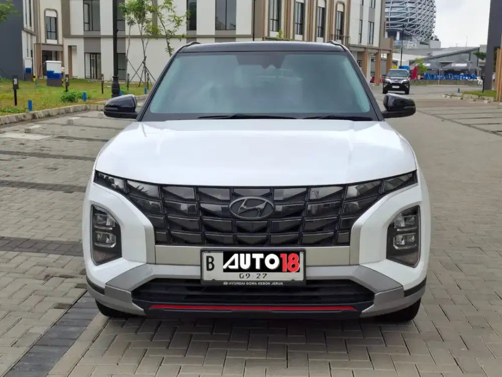 HYUNDAI CRETA PRIME AT 2022 PUTIH. Km 20rb
