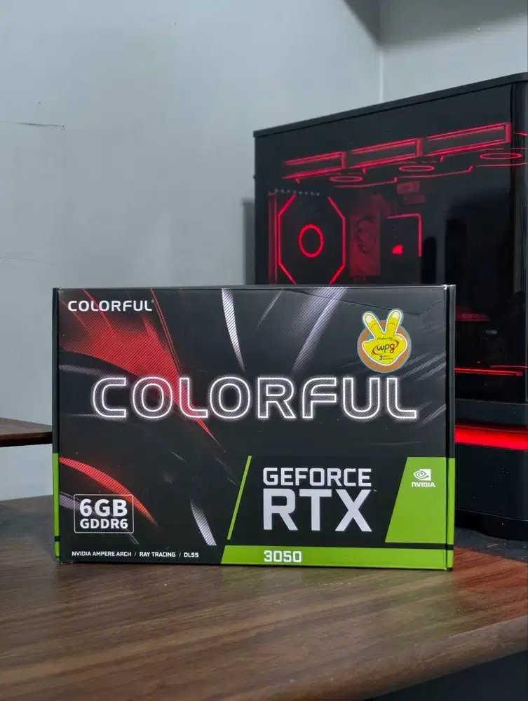 Colorfull RTX 3050 6GB Garansi 2029