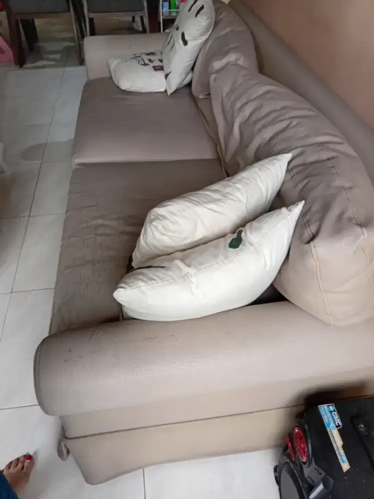 Sofa 2 seater sintetis