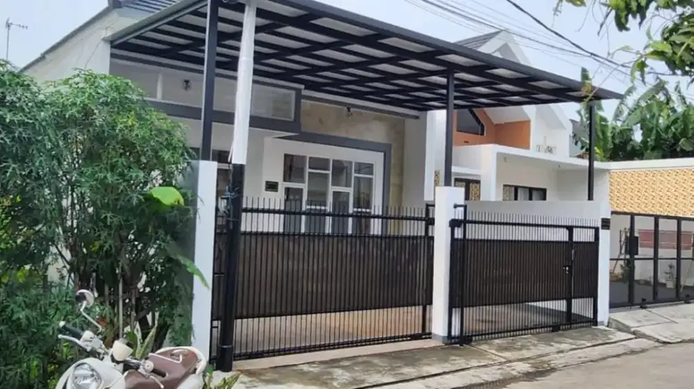 Disewakan rumah baru kekinian adem nyaman