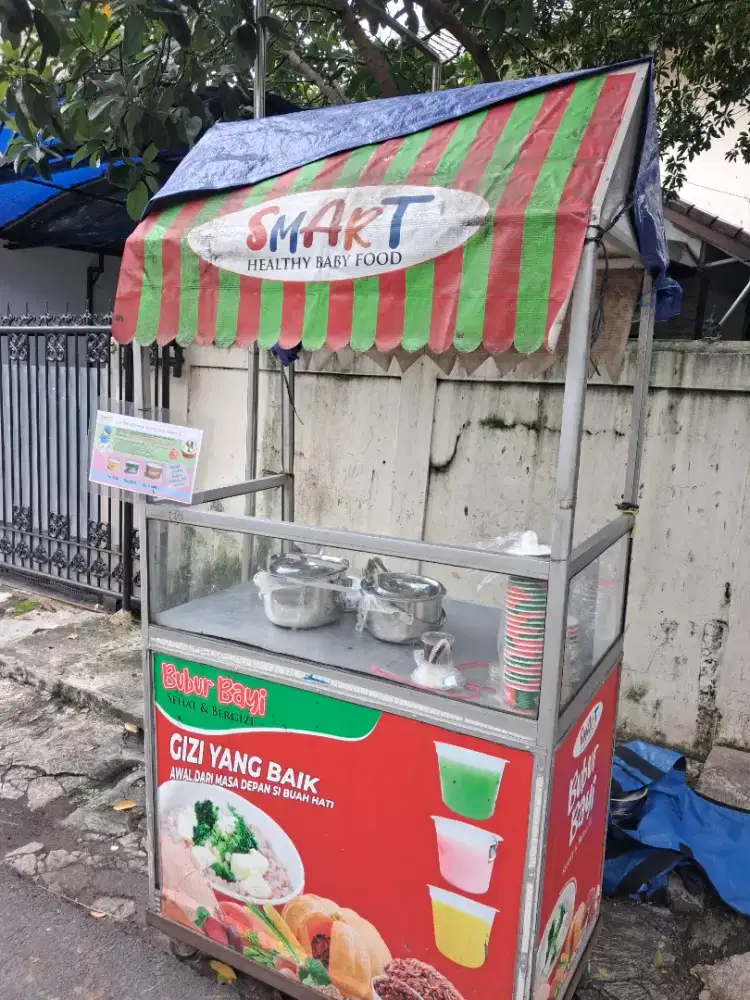 Jaga stand bubur bayi