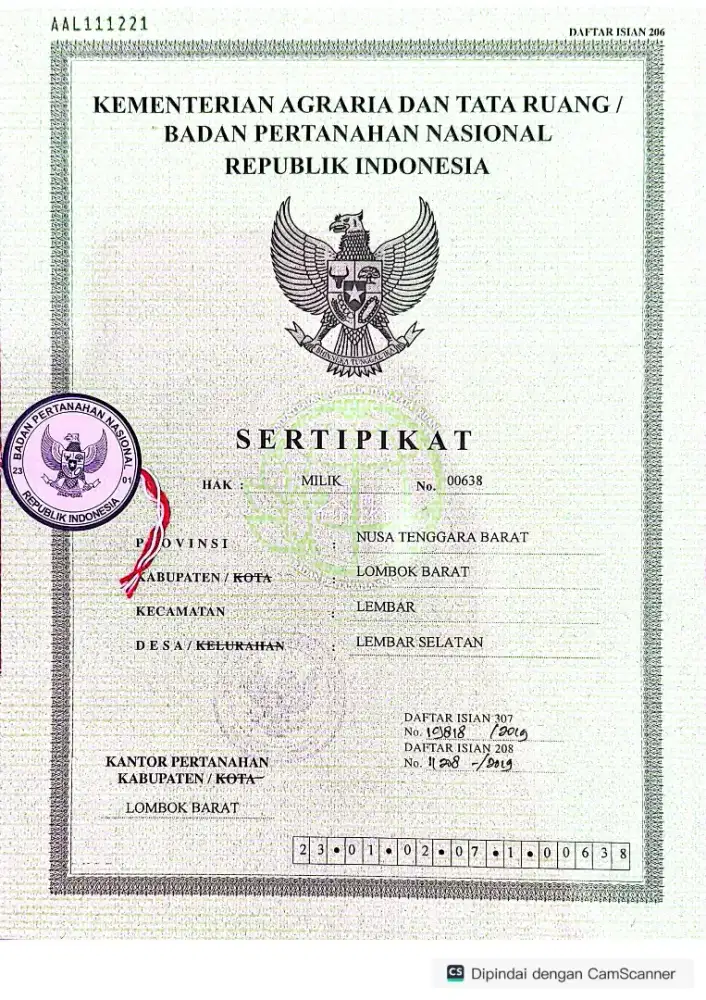 TANAH 12,24 are SANGAT STRATEGIS PINGGIR JALAN RAYA LOBAR NTB