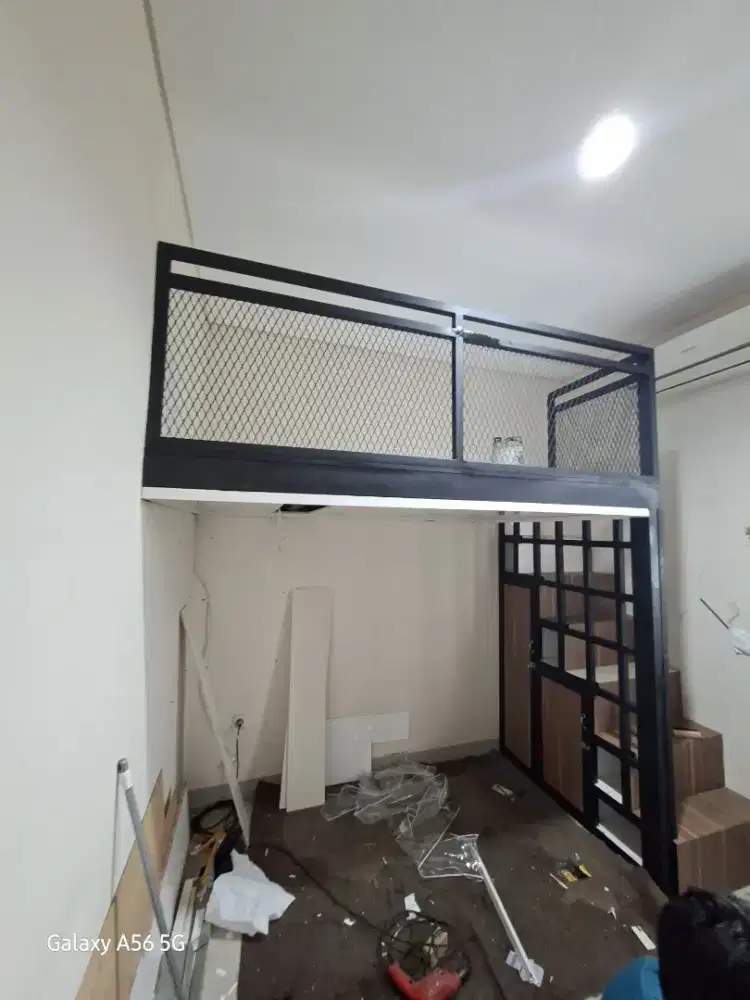 Mezzanine indor mezanin besi castom