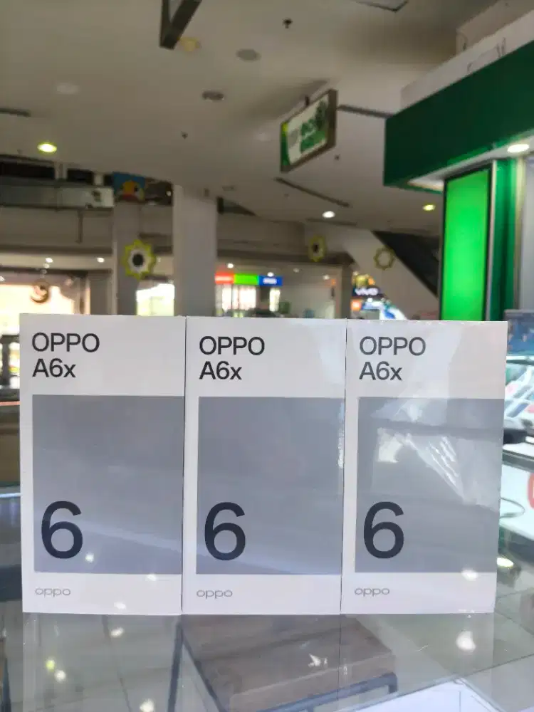 OPPO A6X new garansi resmi 4/64
