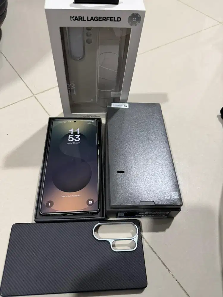Jual samsung s25 ultra 512gb,titanium black fullset