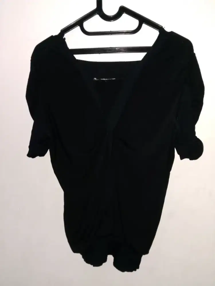 Preloved Blouse hitam