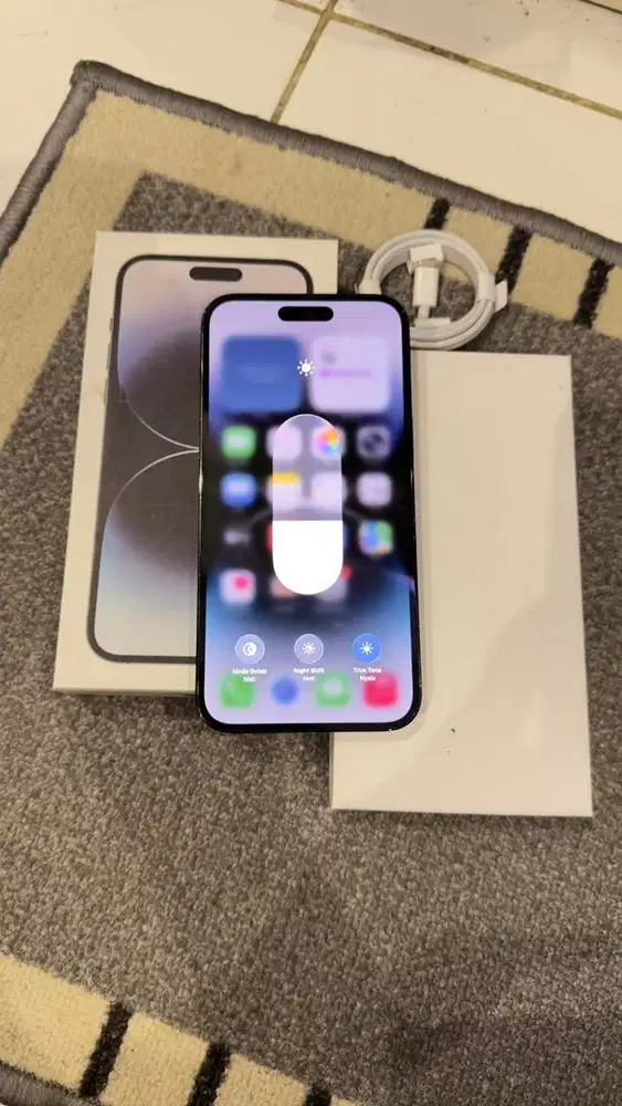 Iphone 14 Promax 256GB Space Black Resmi Ibox Mulus Lengkap