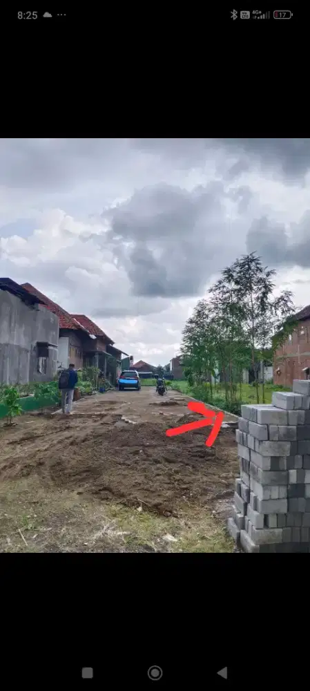 Tanah Strategis Sawojajar. Muka Lebar 34 meter. bisa Beberapa Rumah.