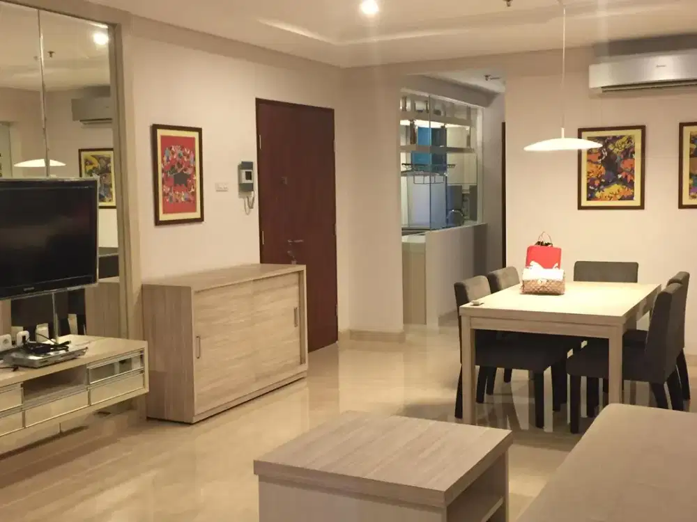Dijual Apartement Permata Hijau Low Floor 3BR Full Furnished