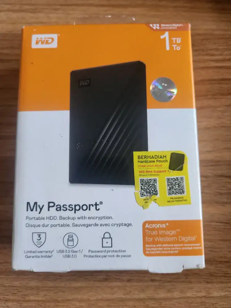 HDD WD My Passport 1TB