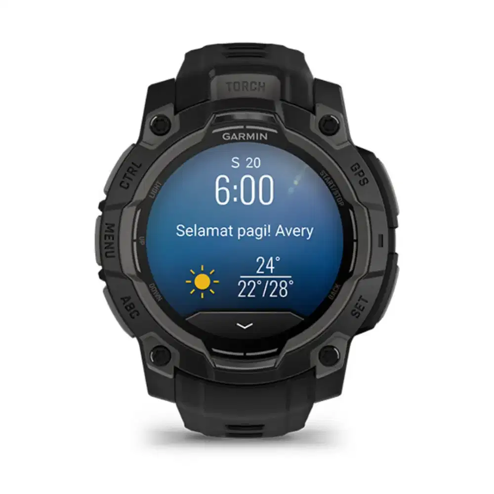 Jam Tangan Garmin Instinct 3 AMOLED 45mm Bisa Cicilan Syarat KTP Saja