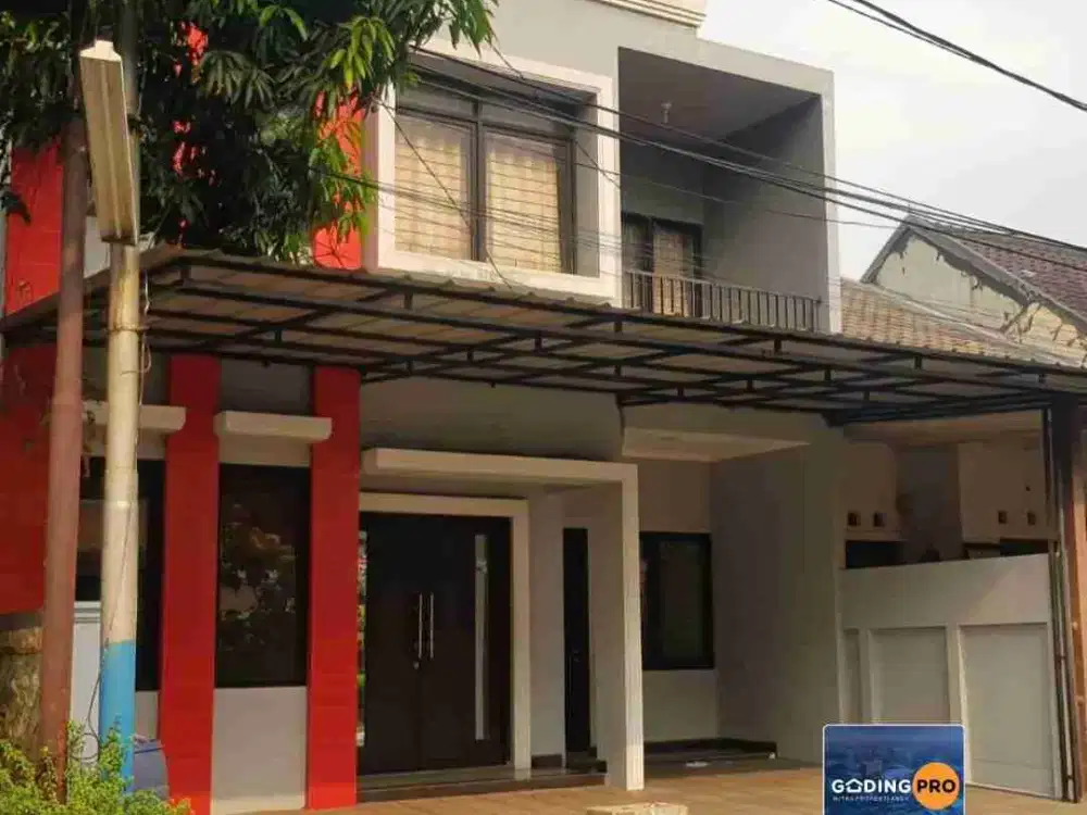 JUAL RUMAH PERMATA PURI 2 SHM RAPI SIAP HUNI DEKAT STASIUN LRT HARJAMUKTI