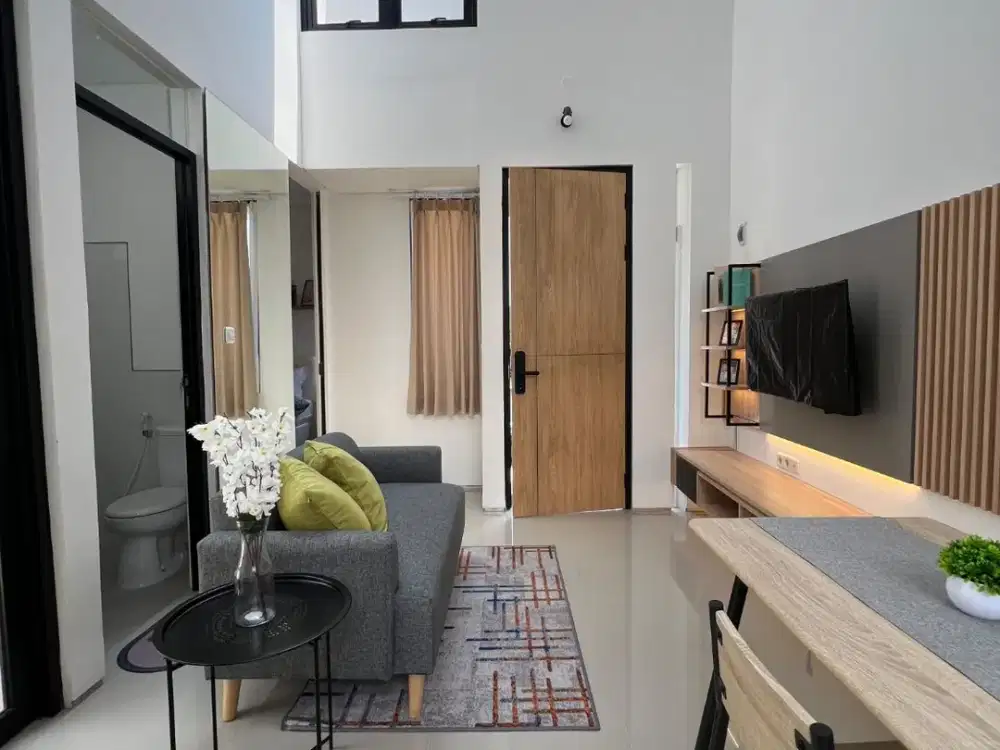 Hunian di Taman Rahayu – Semua Udah Ready! Dari AC sampai TV 43 Inch