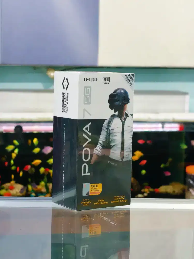 TECNO POVA 7 5G 8/256 NEW SEGEL TERMURAH GARANSI RESMI