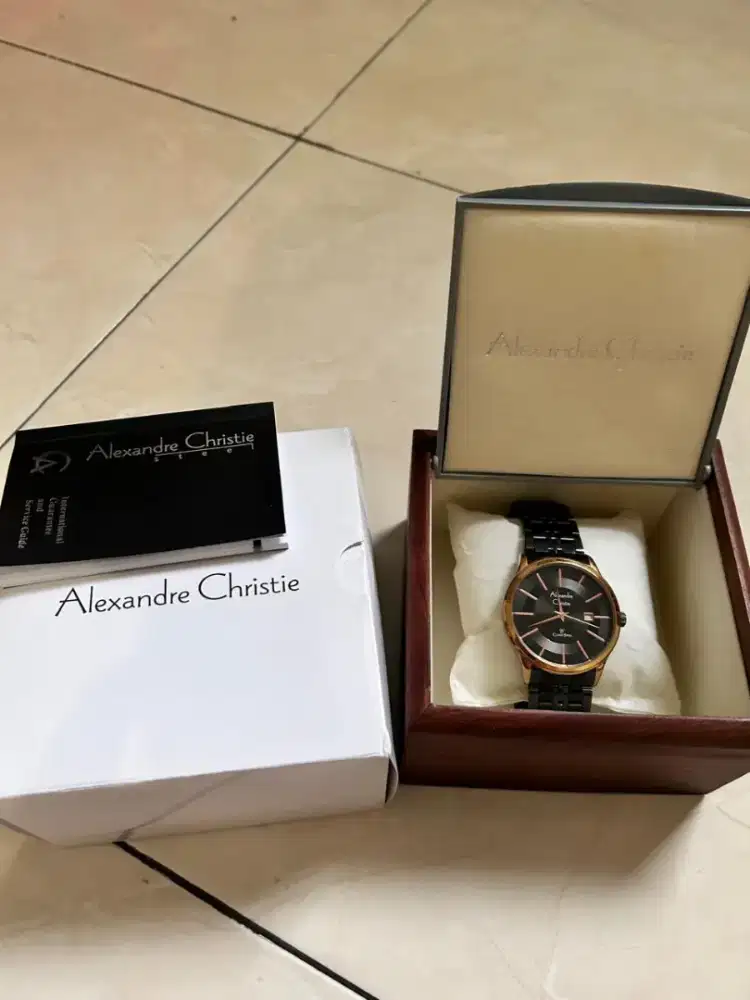 Jam Tangan original Alexandre Christie