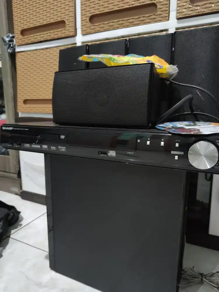 Home theater SHARP HT-CN390DVW.. Mulluuss normal