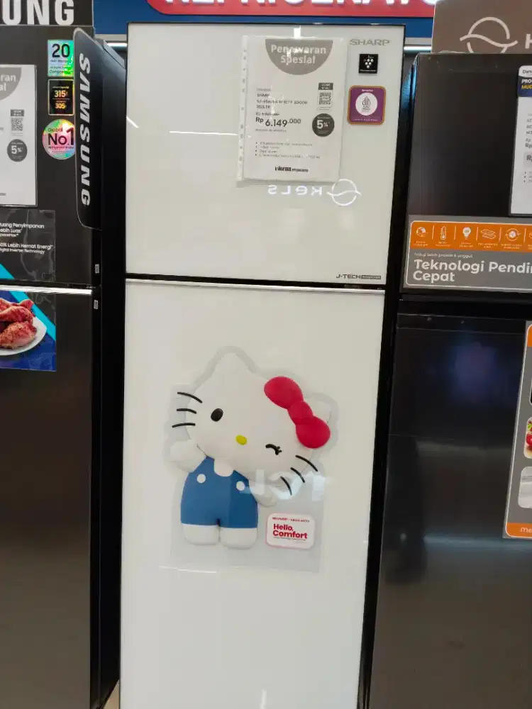 KULKAS SHARP 2 PINTU 352LTR