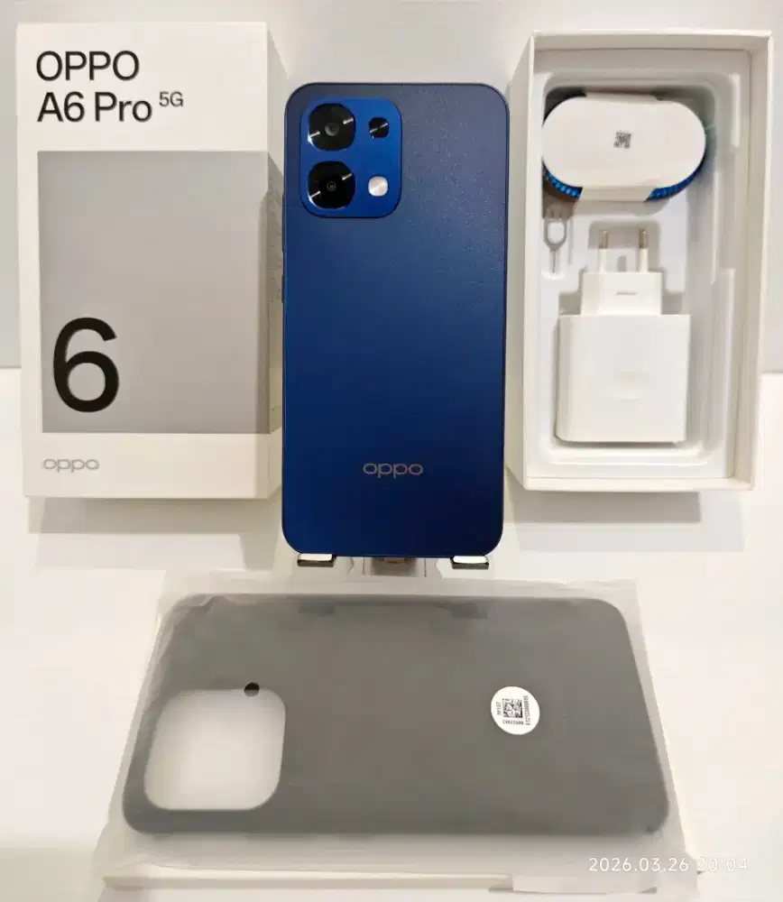 Oppo A6 Pro 5G 8+8/256 Gb Likenew 99% Garansi Resmi 29 nov 26 bs TT
