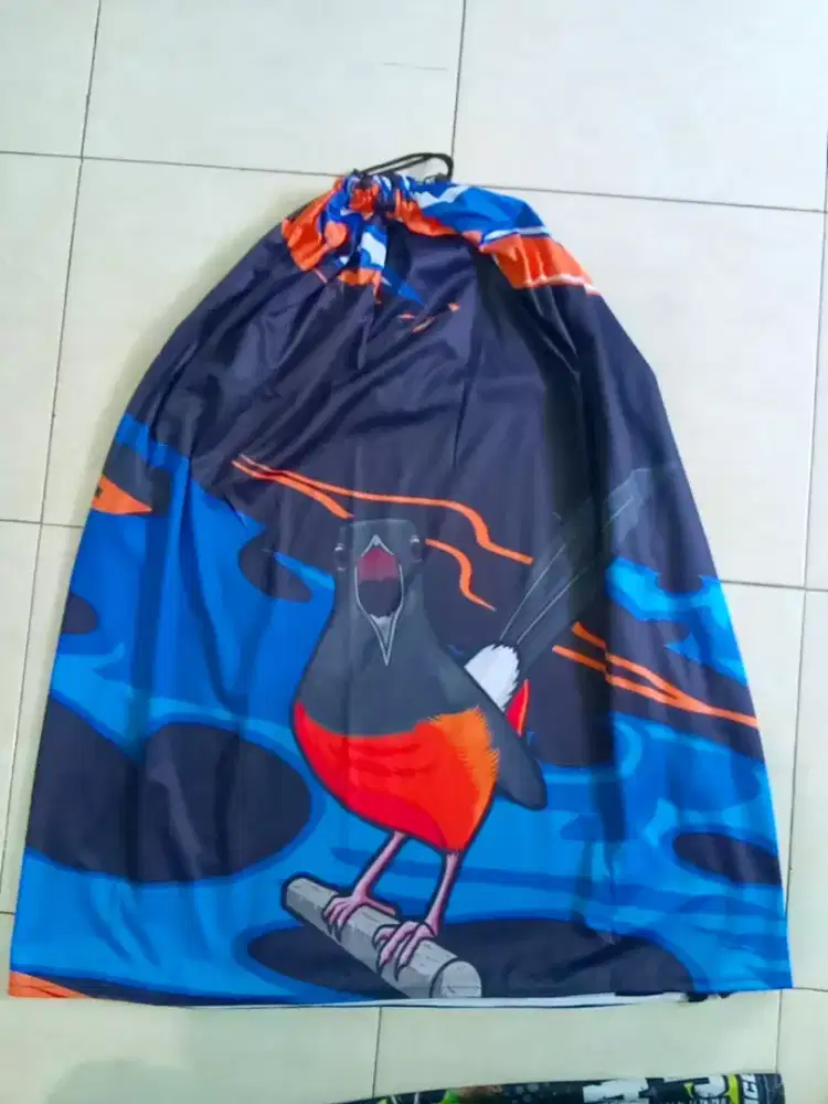 Jual kerodong motif gambar kondisi masih bagus