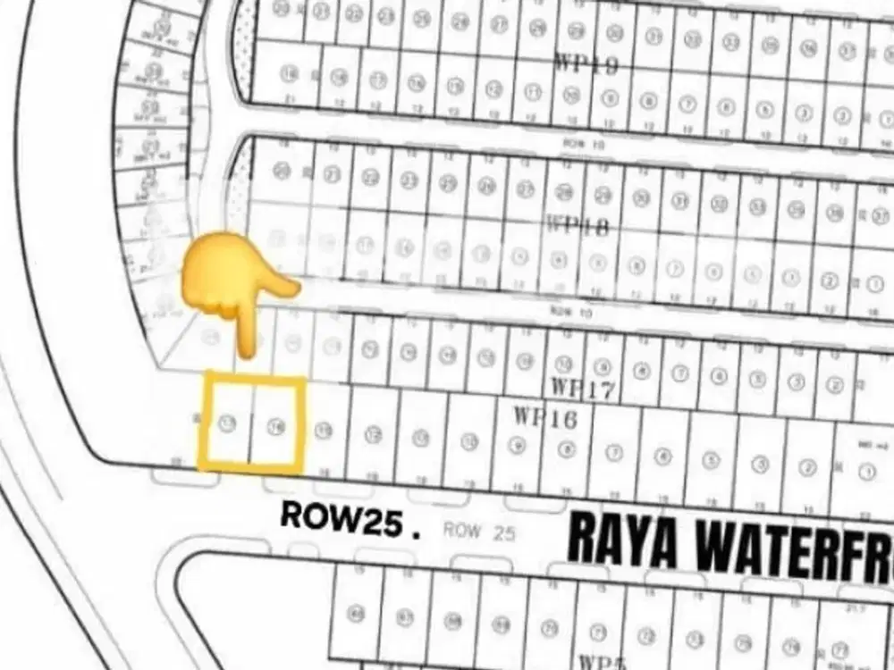 Tanah di Waterfront di Citraland Surabsya Barat