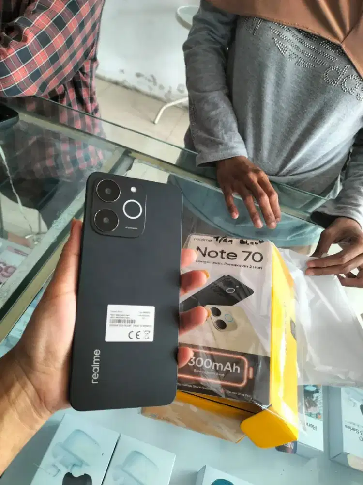 REALME NOTE 70 WARNA HITAM 1 JUTAAN SAJA BISA NEGO SAMPE DEAL