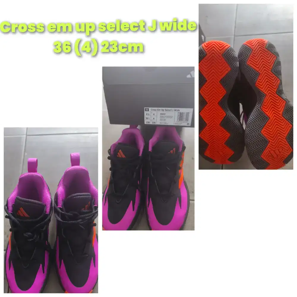 Sepatu basket size kecil masih mulus