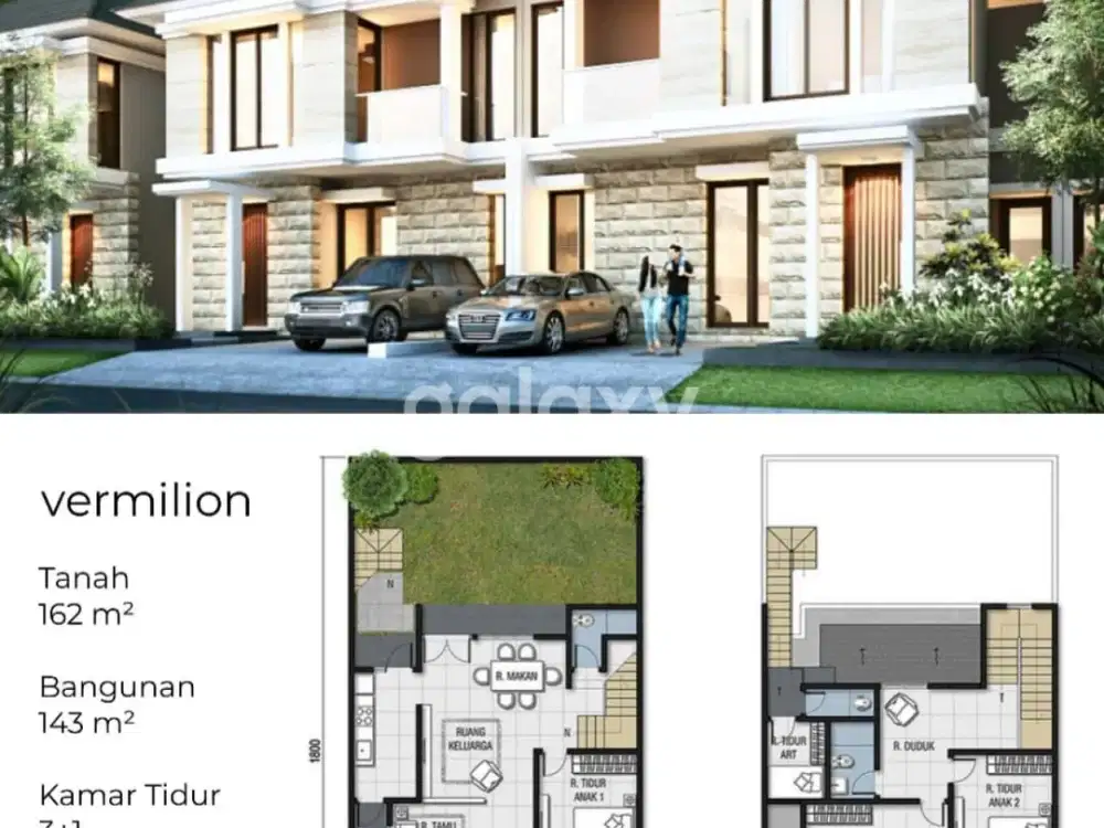 JUAL RUMAH BARU MINIMALIS 2 LANTAI PANTAI MENTARI