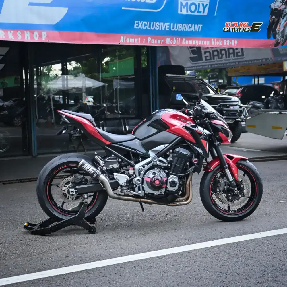 ‎KAWASAKI Z900 TAHUN 2018 MERAH CANDY LANGKA