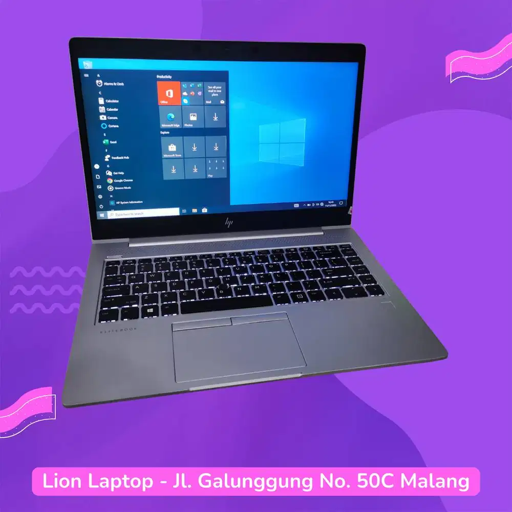 FUll Aluminium Body Core i7 gen 8 8/256 HP Elitebook 840 G6 [27|03]