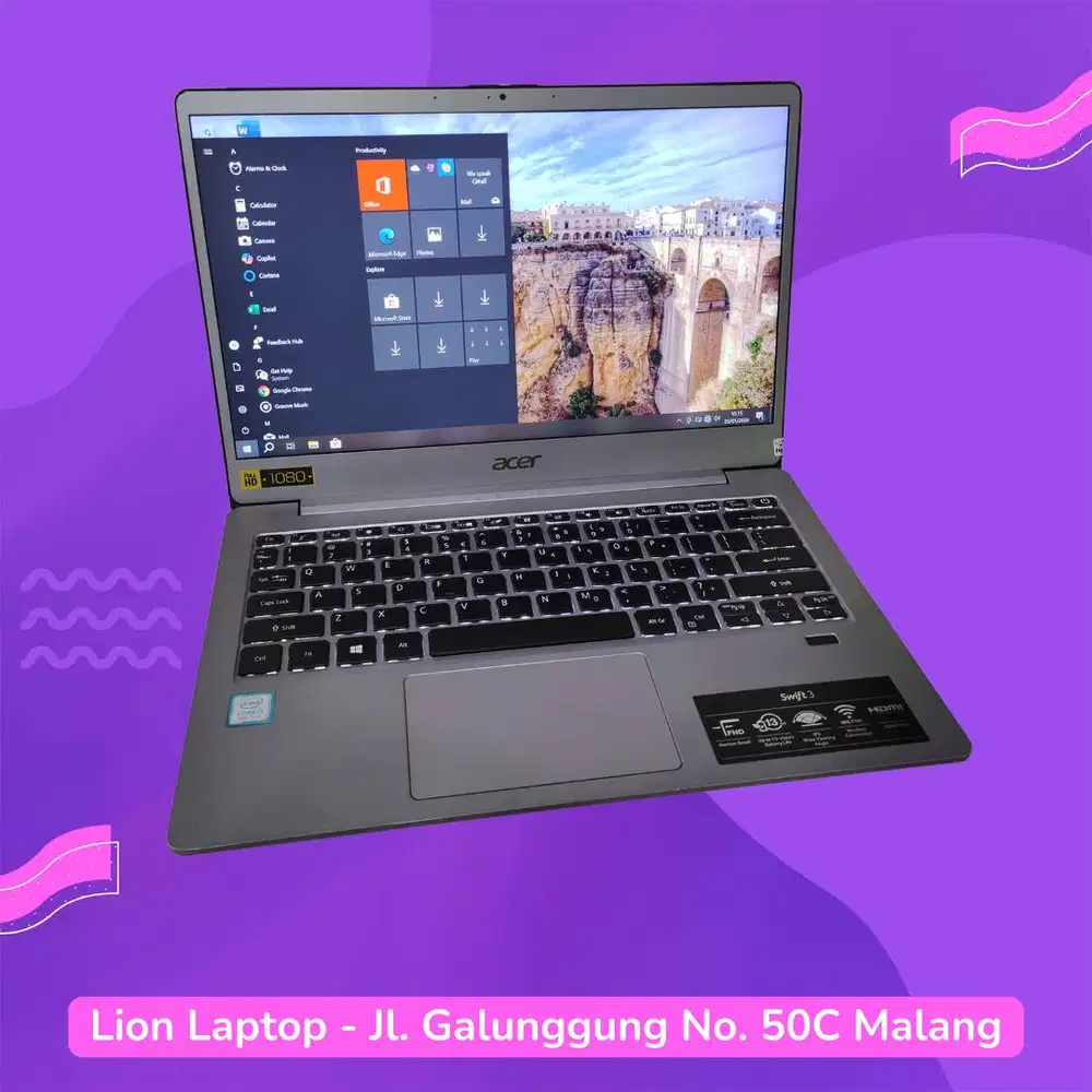 Super Slim Core i5 Gen 8 8/25 Acer Swift 3 SF313-51 [27|03]