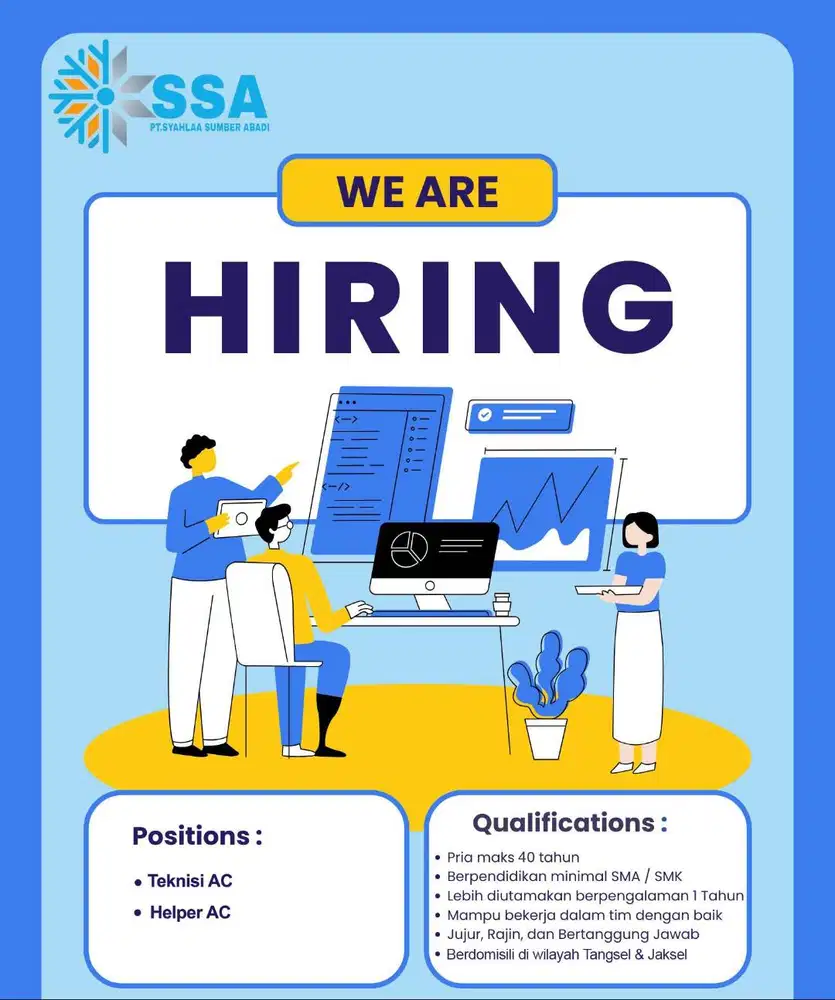 Teknisi AC dan Helper AC