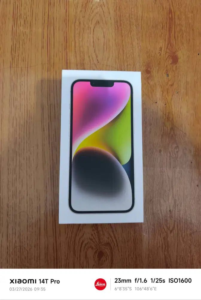 iphone 14 128GB New Garansi inbox Resmi