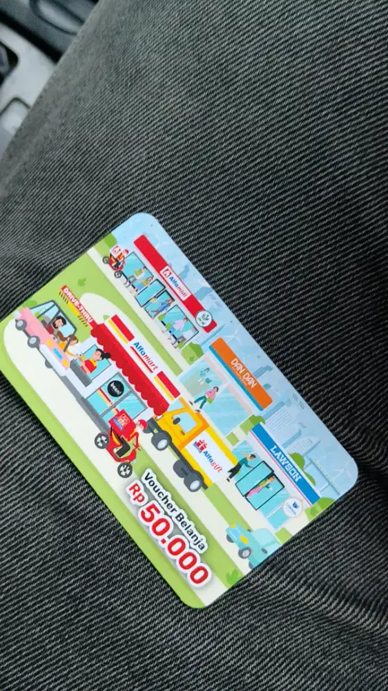 Voucher belanja alfa***